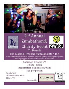 2nd Annual Zumbathon Stowe Vermont