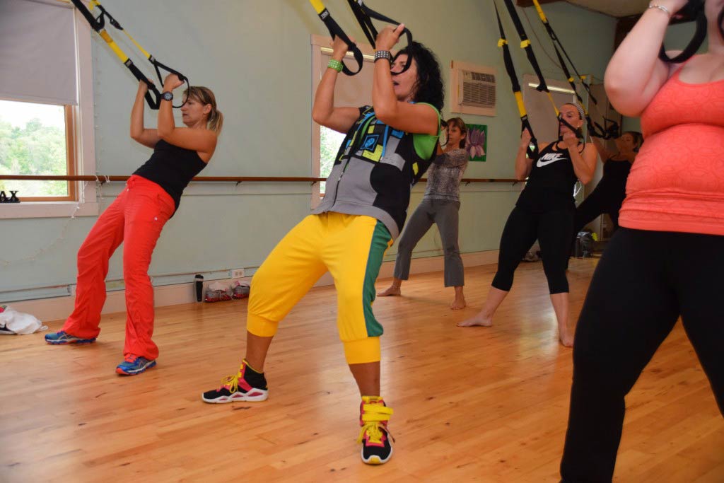 TRX group fitness and exercise classes
