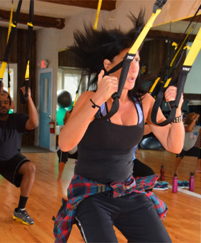 TRX fun group class Stowe VT